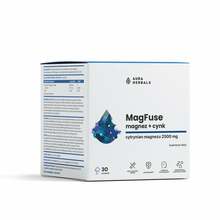 Aura Herbals MagFuse magneesium + tsink, 30 tk