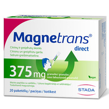 Magnetrans Direct 375 mg suus lahustuvad graanulid, N20