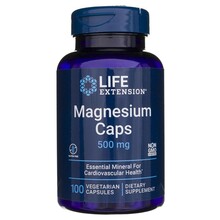 Life Extension magneesiumikapslid 500 mg, 100 kapslit