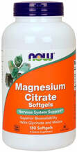 Now Foods magneesiumtsitraat, 180 kapslit