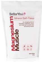Magneesiumihelbed lihastele BetterYou, 1 kg