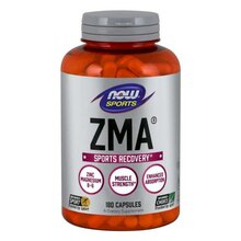 NOW Foods ZMA - tsink, magneesium ja vitamiin B6, 180 kapslit