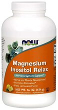 Now Foods magneesium ja inositool Relax, 454 g