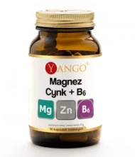 Yango magneesium + tsink + B6-vitamiin, 90 kapslit