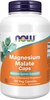 Now Foods magneesiumi malaat, 180 kapslit