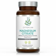 Cytoplan Magnesium Citrate, magneesiumtsitraat, 90 kapslit