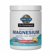 Garden of Life Dr. Formulated Whole Food Magnesium, vaarikas-sidrun, 198 g