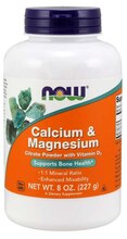 Now Foods kaltsium ja magneesium, 227 g