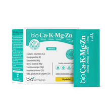 Biofarmacija bio Ca+K+Mg+Zn+D3 pulber, N28
