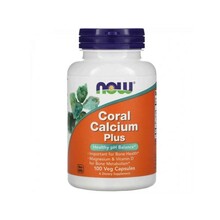 Now Coral Calcium Plus, 100 kapslit