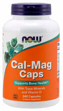 Now Foods Cal-Mag Caps, 240 kapslit