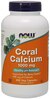 Now Foods korallkaltsium, 1000 mg, 250 kapslit