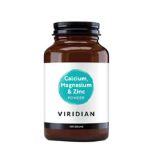 Viridian Calcium Magnesium & Zinc pulber, 100 g