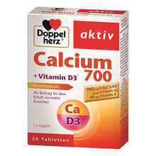 Doppelherz aktiv Calcium 700 + Vitamin D3, 30 tabletti