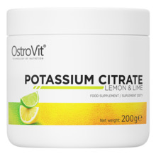 OstroVit kaaliumtsitraat 200 g, sidruni-laimi maitsega
