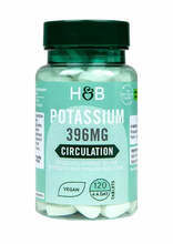 Holland & Barrett kaalium 396 mg, 120 tabletti