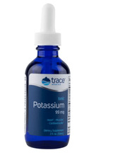 Trace Minerals ioonne kaalium südamele 99 mg, 59 ml