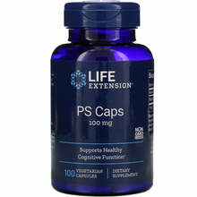 Life Extension PS Caps fosfatidüülseriin, 100 mg, 100 kapslit