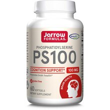 Jarrow Formulas PS100 fosfatidüülseriin 100 mg, 60 pehmekapslit