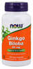 Now Foods Ginkgo Biloba 60 mg, 120 kapslit