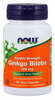 Now Foods Ginkgo Biloba Double Strength, 120 mg, 50 kapslit
