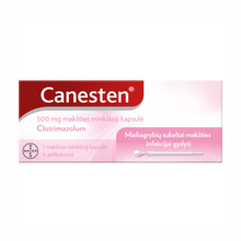 Canesten, 500 mg, tupe pehmekapsel, N1