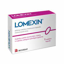 Lomexin, 600 mg, tupepehmekapslid, N1