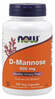 Now Foods D-mannoos 500 mg, 240 kapslit