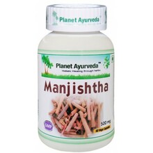 Planet Ayurveda Manjishtha, ökoloogiline, 60 kapslit