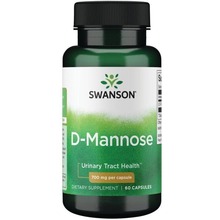 Swanson D-mannoos 700 mg, 60 kapslit