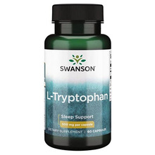 Swanson L-trüptofaan 500 mg, 60 kapslit