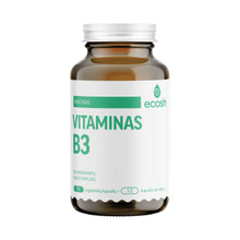 Ecosh vitamiin B3 (niatsiin), 250mg NE, 90 kapslit