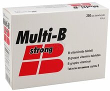 Vitabalans Multi-B Strong, 250 tabletti