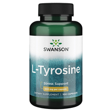 Swanson L-türosiin 500 mg, 100 kapslit
