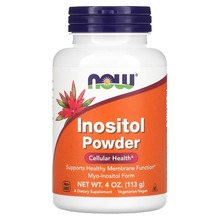 Now Foods inositoolipulber, 113 g