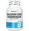 BioTech USA Calcium Zinc Magnesium, 100 tabletti