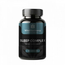 Vitalharmony Sleep Complex looduslik toidulisand une jaoks, 90 kapslit
