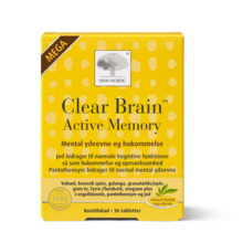 New Nordic Clear Brain Mega, 30 tabletti