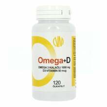 Natura Media Omega + D, 120 kapslit