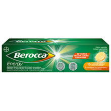 Berocca Energy kihisevad tabletid, 15 tk