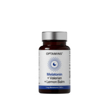 Optamins Melatoniin + palderjan + meliss kapslid, N60