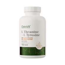 OstroVit L-teaniin + türosiin, 90 kapslit