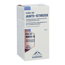 Nordaid KSM-66 Anti-Stress sprei, 50 ml