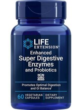 Life Extension Super seedimisensüümid probiootikumidega, 60 kapslit