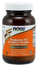 Now Foods Probiotic-10, 50 miljardit, 57 g