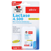 Doppelherz Aktiv Lactase 4.500, 120 tabletti
