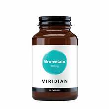 Viridian bromelaiin 500 mg, 30 kapslit