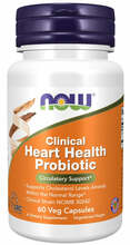 Now Foods Clinical Heart Health Probiotic, 60 kapslit