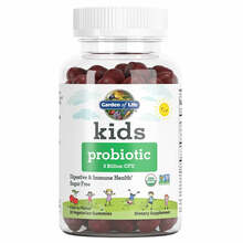 Garden of Life Kids Probiotic, 3 Billion CFU, kirsimaitseline, 30 kummikommi