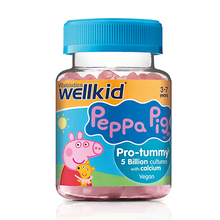 Vitabiotics Wellkid Peppa Pig Pro-Tummy, 30 kummikarukest